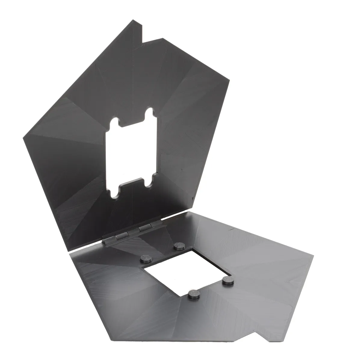 Opened View of Omega D5 6x6 Negative Carrier