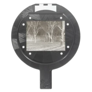The Untaken Photos Beseler 4x5 Negative Carrier for 4x5 enlargers, front view.